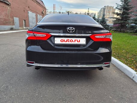 2023 Toyota Camry US Market VIII (XV70) Рестайлинг, чёрный, 3500000 рублей, вид 4