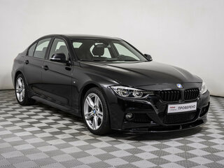 2018 BMW 3 серии 320i xDrive VI (F3x) Рестайлинг, чёрный, 2800000 рублей, вид 3