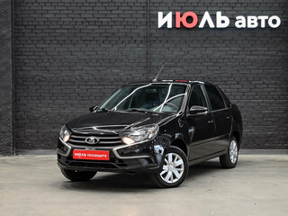 2022 Lada (ВАЗ) Granta I Рестайлинг, чёрный, 670000 рублей, вид 1