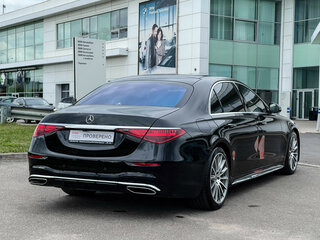 2021 Mercedes-Benz S-Класс 500 Long 4MATIC VII (W223), чёрный, 9892000 рублей, вид 5