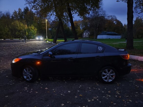 2009 Mazda 3 II (BL), чёрный, 830000 рублей - вид 7