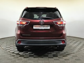 2014 Toyota Highlander III (XU50), красный, 2750000 рублей, вид 5