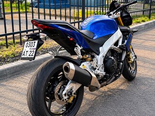 2016 Aprilia Tuono V4, синий, 1200000 рублей, вид 2