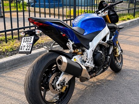 2016 Aprilia Tuono V4, синий, 1200000 рублей, вид 2