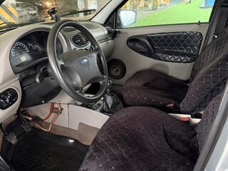 2007 Lada (ВАЗ) Kalina I, серебристый, 180000 рублей, вид 3