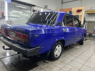 2002 Lada (ВАЗ) 2107, голубой, 150000 рублей, вид 4