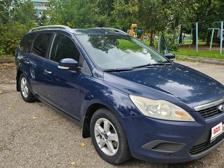 2011 Ford Focus II Рестайлинг, синий, 530000 рублей, вид 2