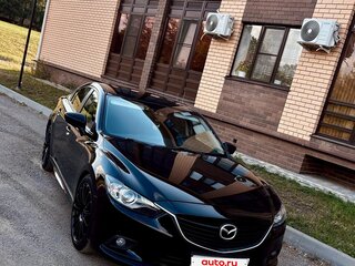 2012 Mazda 6 III (GJ), чёрный, 1465000 рублей, вид 1