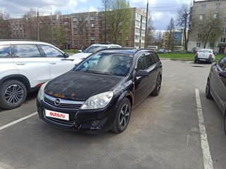 2007 Opel Astra H Рестайлинг, чёрный, 330000 рублей, вид 1