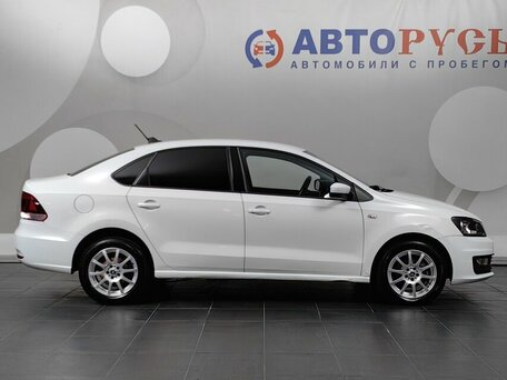 2019 Volkswagen Polo V Рестайлинг, белый, 765000 рублей, вид 5