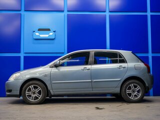 2003 Toyota Corolla IX (E120, E130), голубой, 499000 рублей, вид 3