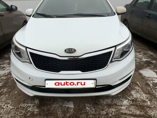2016 Kia Rio III Рестайлинг, белый, 445000 рублей, вид 1