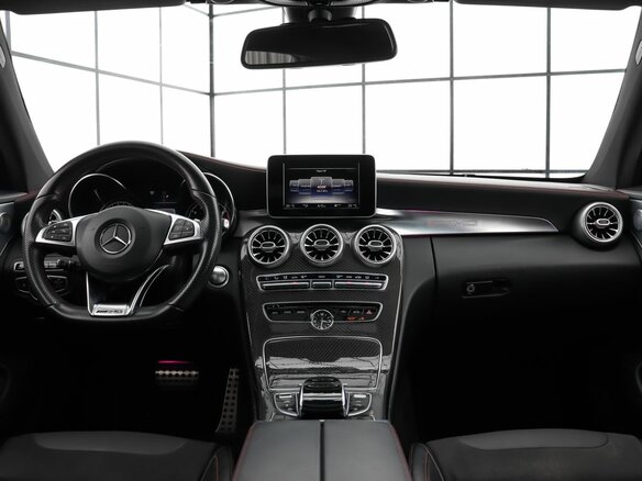 2016 Mercedes-Benz C-Класс AMG 43 AMG IV (W205), красный, 3900000 рублей - вид 8