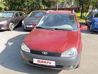 2010 Lada (ВАЗ) Kalina I, красный, 320000 рублей, вид 1