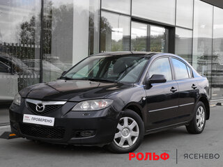 2008 Mazda 3 I (BK) Рестайлинг, чёрный, 498000 рублей, вид 1