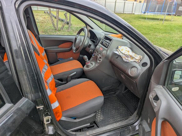 2007 Fiat Panda II, чёрный, 350000 рублей - вид 5