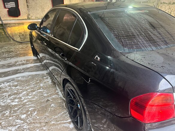 2008 BMW 3 серии 325i V (E90/E91/E92/E93), чёрный, 700000 рублей - вид 8