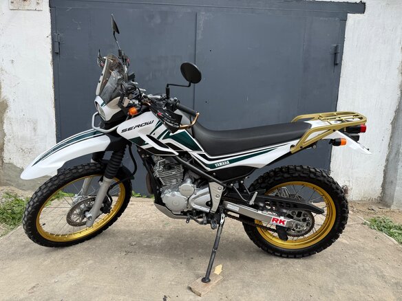 2012 Yamaha XT250 Serow, белый, 440000 рублей