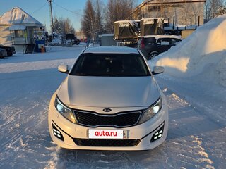2014 Kia Optima III Рестайлинг, белый, 1600000 рублей, вид 2