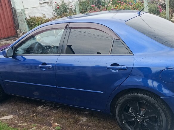2004 Mazda 6 I (GG), синий, 320000 рублей - вид 3