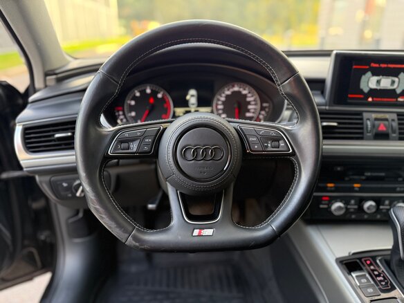 2014 Audi A6 IV (C7), чёрный - вид 16