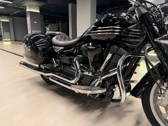 2012 Yamaha XV 1900, чёрный, 1150000 рублей - вид 11