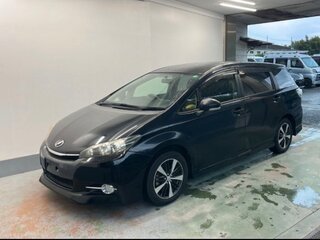 2013 Toyota Wish II Рестайлинг, чёрный, 1080000 рублей, вид 1