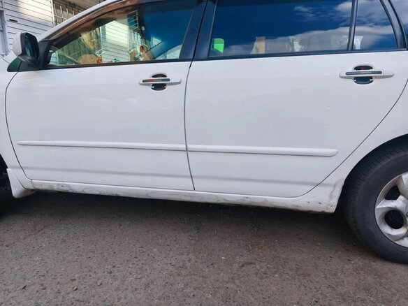 2001 Toyota Corolla Fielder IX (E120, E130), белый, 449000 рублей - вид 7