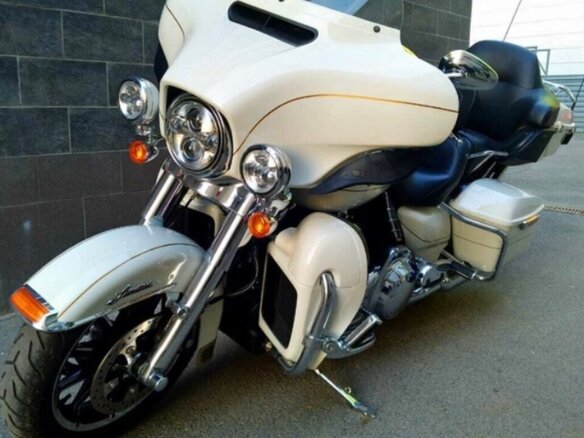 2014 Harley-Davidson Electra Glide, белый, 1300000 рублей - вид 2
