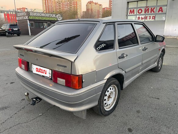 2007 Lada (ВАЗ) 2114, серый, 150000 рублей - вид 4