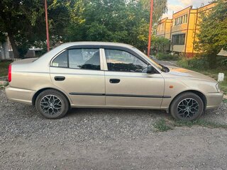 2005 Hyundai Accent ТагАЗ II, бежевый, 430000 рублей, вид 4