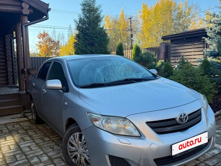 2007 Toyota Corolla X (E140, E150), серебристый, 590000 рублей, вид 1