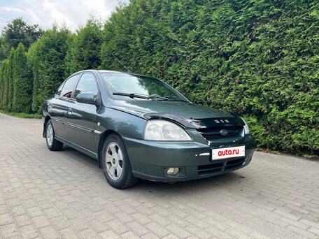 2004 Kia Rio I Рестайлинг, зелёный, 250000 рублей, вид 4