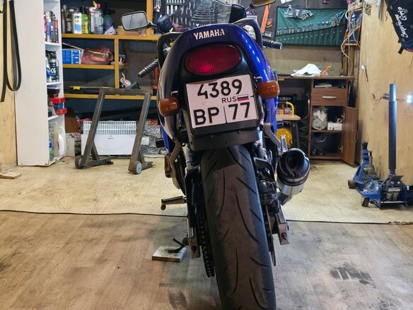 2002 Yamaha YZF600R Thundercat, синий, 299999 рублей - вид 6