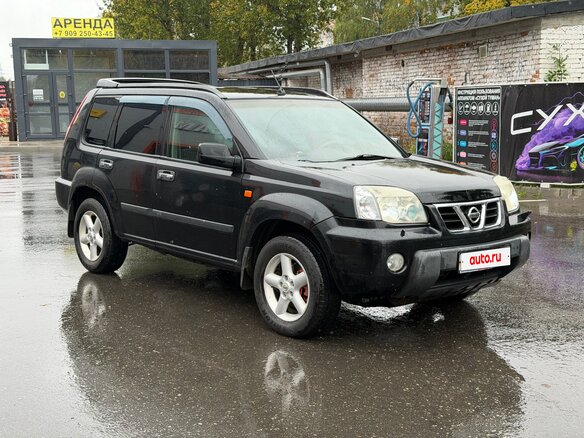 2002 Nissan X-Trail I, чёрный, 370000 рублей - вид 5
