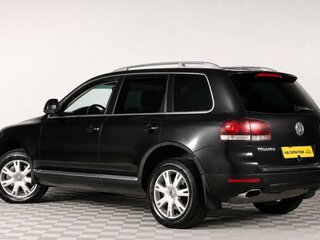 2008 Volkswagen Touareg I Рестайлинг, чёрный, 1399000 рублей, вид 4