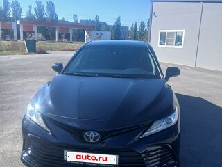 2018 Toyota Camry VIII (XV70), чёрный, 2400000 рублей, вид 1