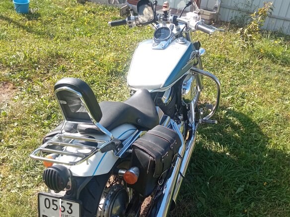 2002 Honda Shadow 400, белый, 305000 рублей - вид 5