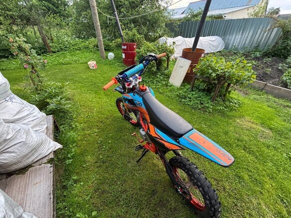 2024 Kayo Evolution YX140EM, оранжевый, 85000 рублей - вид 6
