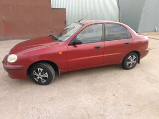 2005 ЗАЗ Sens, красный, 350000 рублей, вид 4