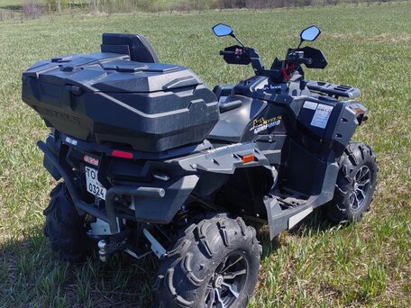 2022 Stels ATV-800 Guepard Trophy, чёрный, 750000 рублей, вид 3