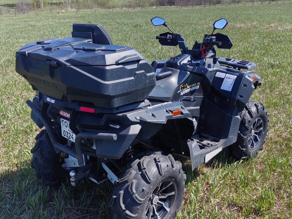 2022 Stels ATV-800 Guepard Trophy, чёрный, 750000 рублей - вид 2