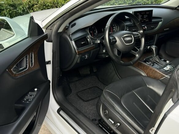 2014 Audi A7 I (4G) Рестайлинг, белый, 2340000 рублей - вид 19