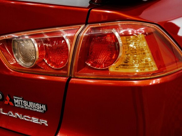 2007 Mitsubishi Lancer X, красный, 799000 рублей - вид 6