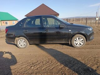 2020 Lada (ВАЗ) Granta I Рестайлинг, чёрный, 700000 рублей, вид 2