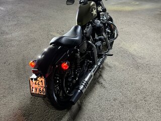 2012 Harley-Davidson Sportster 1200, зелёный, 900000 рублей, вид 5