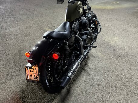 2012 Harley-Davidson Sportster 1200, зелёный, 900000 рублей, вид 5