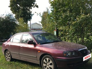 2008 Hyundai Elantra ТагАЗ III (XD2) Рестайлинг, красный, 1050000 рублей, вид 2