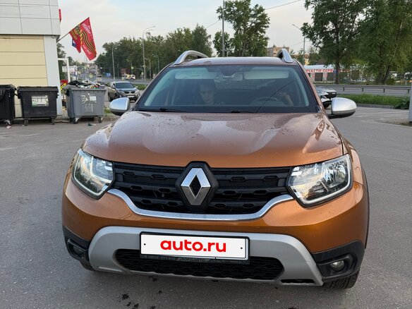 2021 Renault Duster II, оранжевый