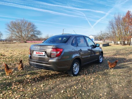 2021 Lada (ВАЗ) Granta I Рестайлинг, коричневый, 625000 рублей, вид 3